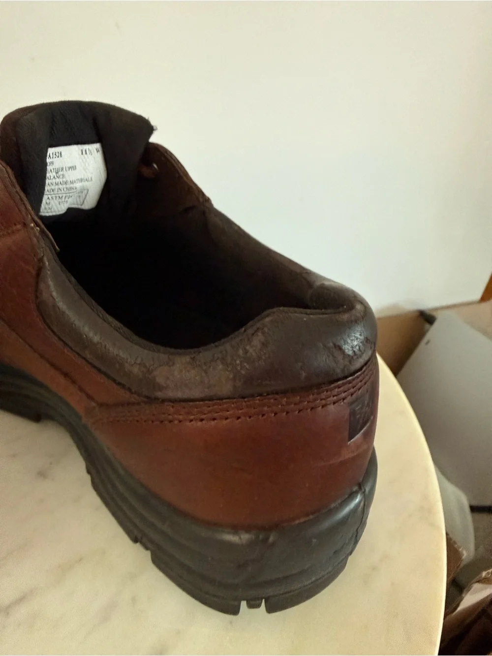 Carolina Braze Men's Work Shoe Size 11.5 W Used Condition see photos